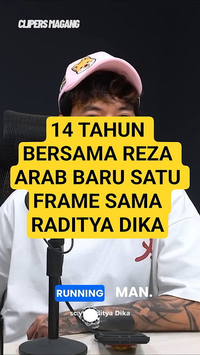 14 TAHUN BERSAMA REZA ARAB BARU SATU FRAME SAMA RADITYA DIKA#rezaarap #radityadika #fyp #viral