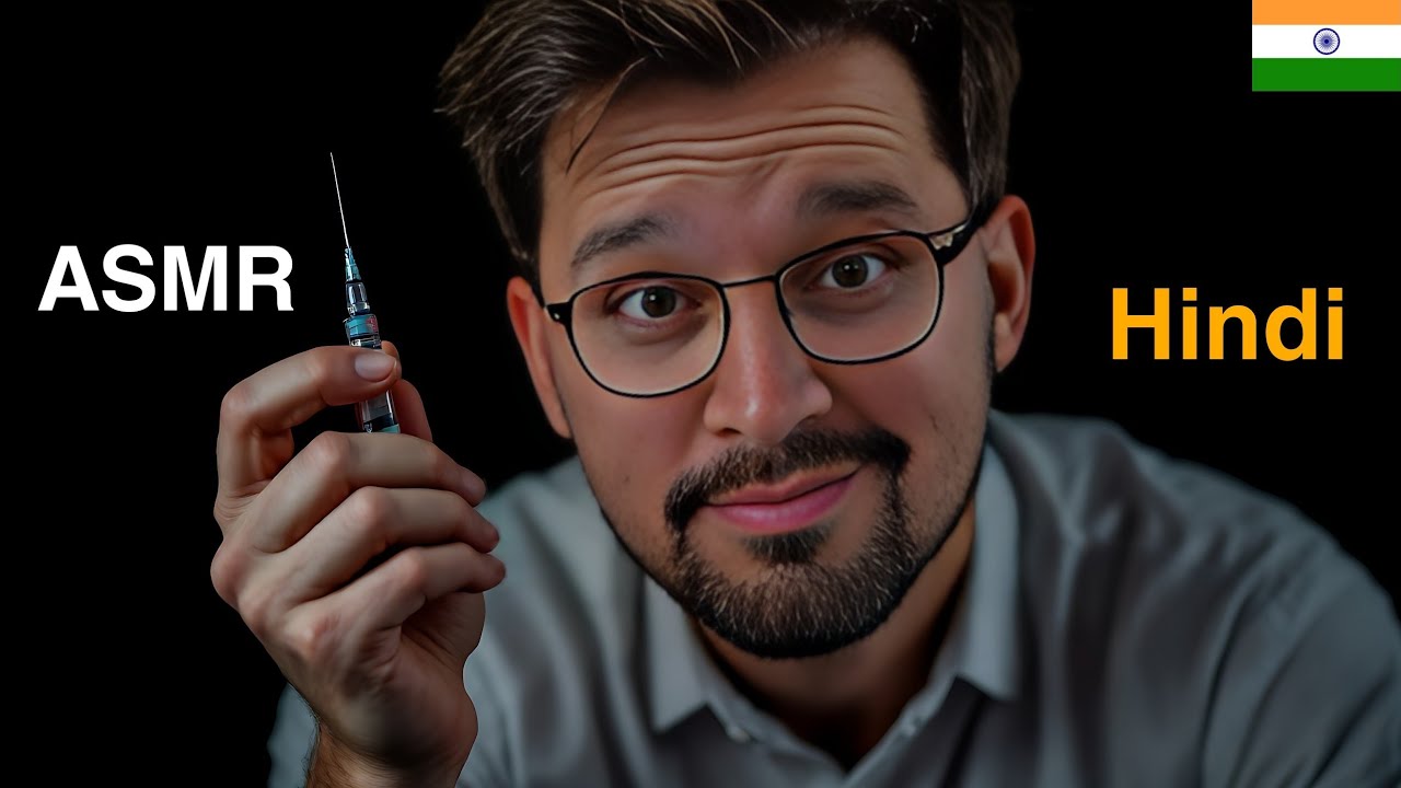 ASMR HINDI- MONTHLY HEALTH CHECKUP BY YOUR FAMILY DOCTOR Roleplay