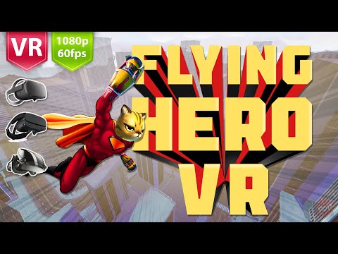 Flying Hero VR Explorable GTA styled open world (VR Gameplay / No Commentary)