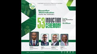 53RD INDUCTION CEREMONY