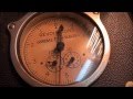 Vintage electricity meter tester and Carbon filament lamps