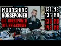 BIG HORSEPOWER Kit Breakdown by Moonshine Horsepower | 131, 135, 139, & 143 MONSTER Horsepower