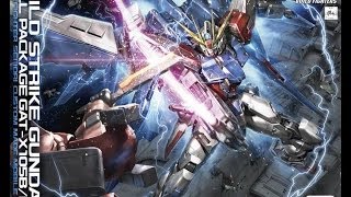 Bandai Gundam 1/100 MG Build Strike Gundam Full Package Review