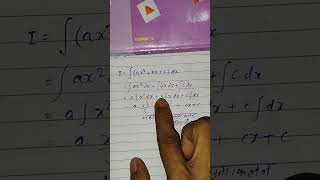 👉 ∫(ax² + bx + c) dx Easy Trick 🔥 | Class 12 Maths | sheejan ibrahim classes