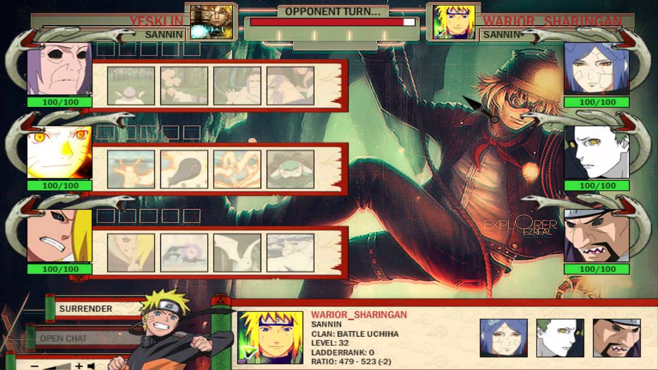Naruto - Arena: Good Team to Unlock Zetsu (S)