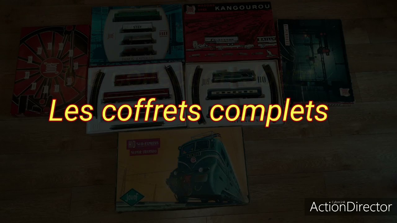 2 Boîtes Vides Jouef HO - Coffrets Sud Express & Orient Express - Carton