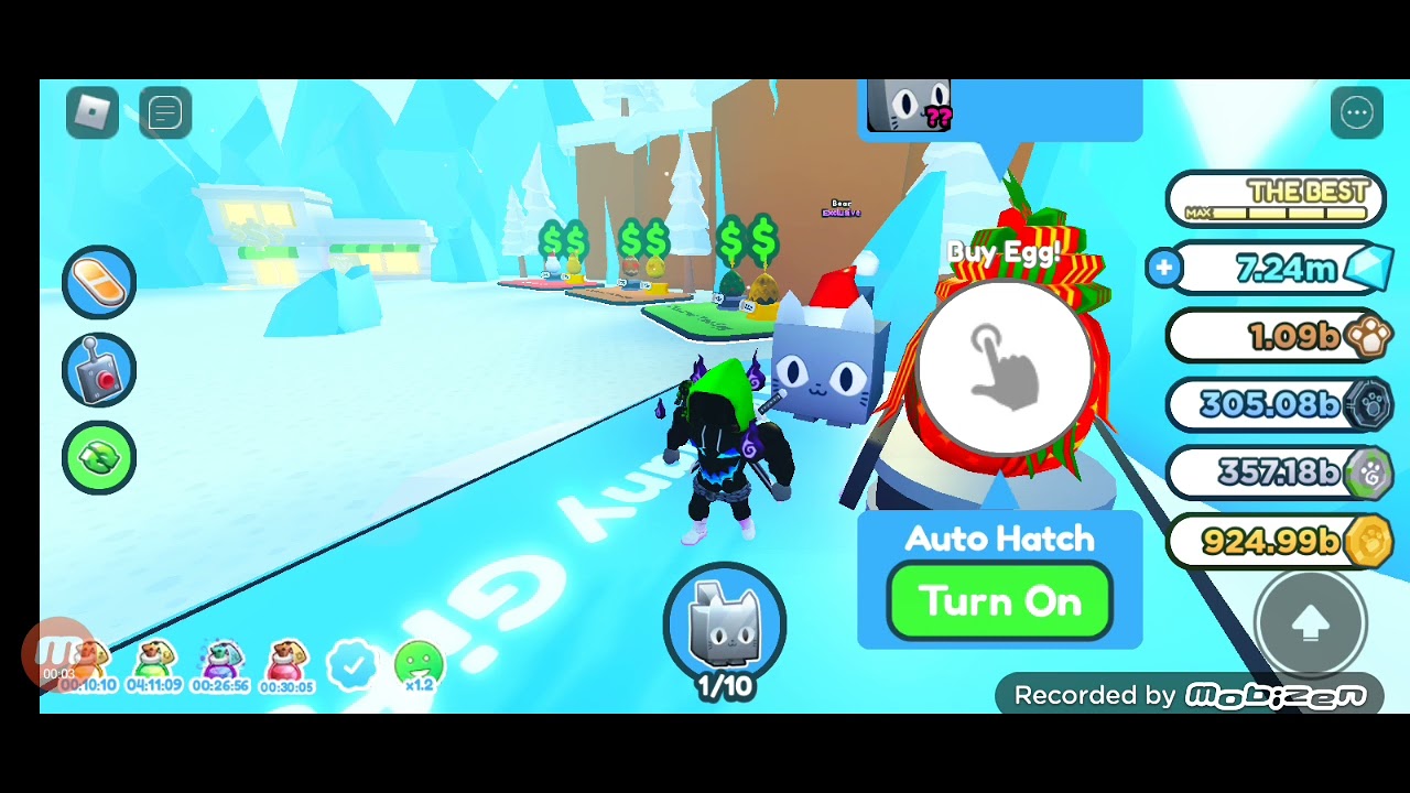 HATCHING   HUGE FESTIVE CAT !