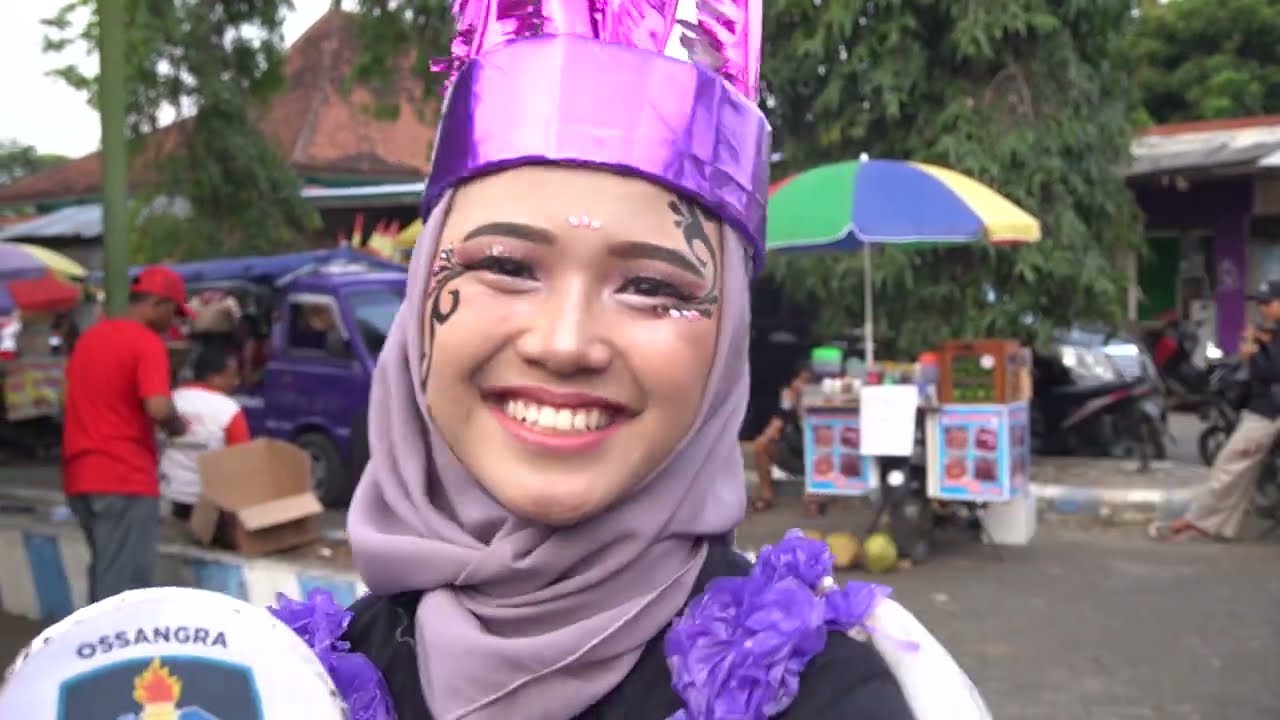 Karnaval SMAN 1 Ngrambe Dalam Memperingati HUT RI Ke 78