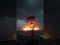 Storm &amp; Fire At Sea! Stay Safe #Survival