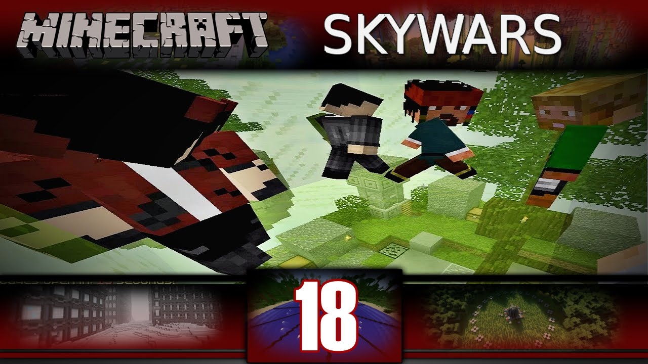 Minecraft:Sky Wars в Hypixel - БОЙ С КИРКИ И БРАДВИ! (Minigame)