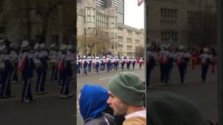Big Blue TSU leading the 2016 Nashville Christmas Parade