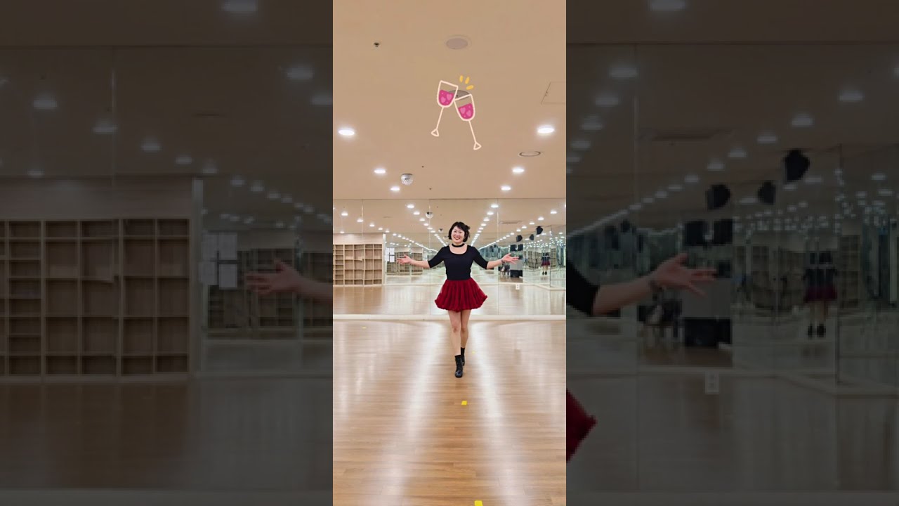 #Drink Champagne # Improver #달콤한 설날 #하롱주니라인댄스 