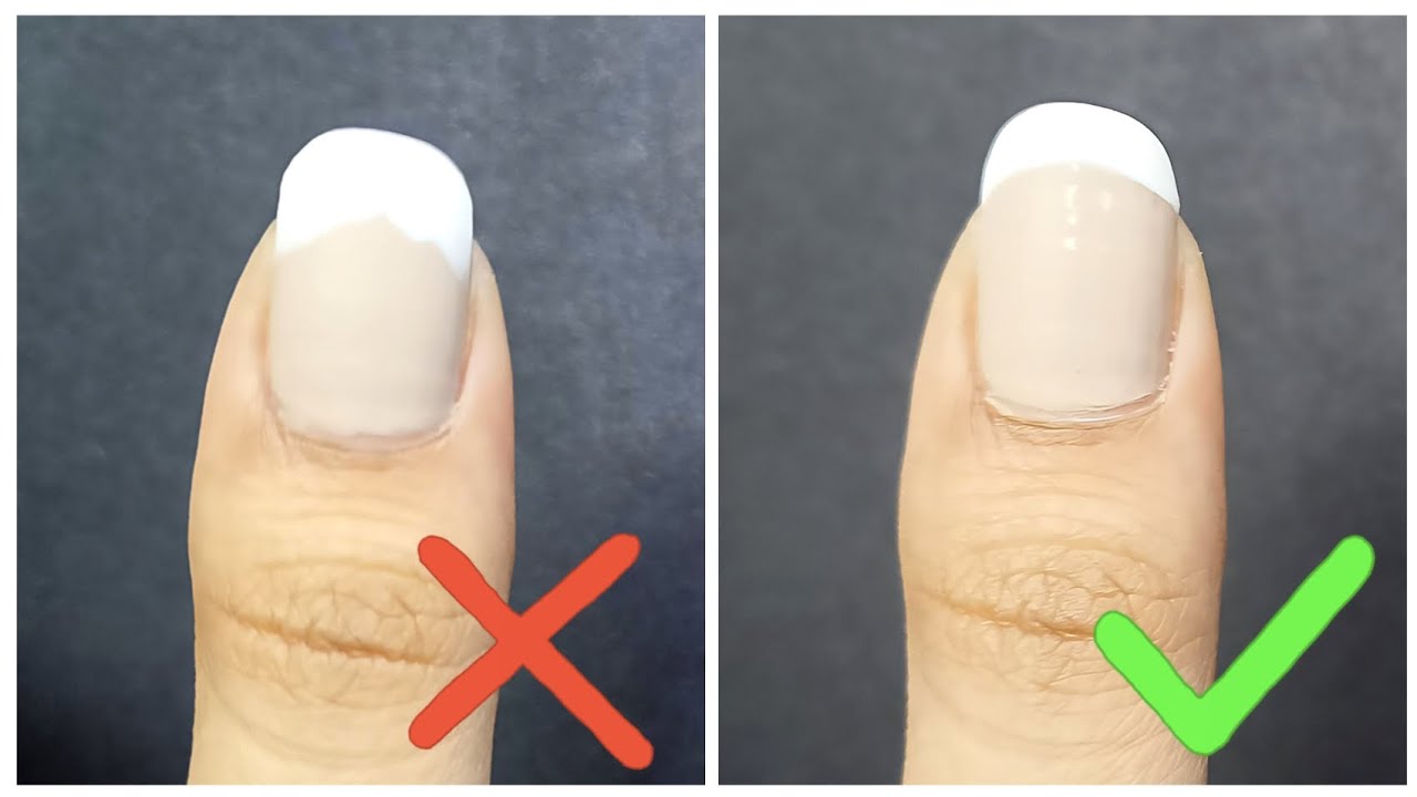 how-to-do-perfect-french-tips-at-home-without-tools-easy-no-tool
