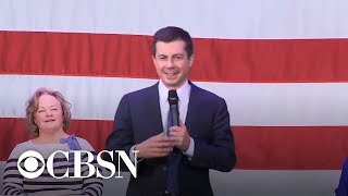 Buttigieg clinging to narrow lead in Iowa as results trickle in