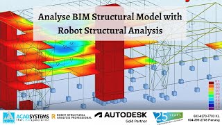 Analyse BIM Structural Model with Robot Structural Analysis