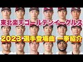 【プロ野球】東北楽天ゴールデンイーグルス 2023年シリーズ、選手が登場曲に使用している曲・アーティストを一挙ご紹介【まとめ・ランキング・雑学】