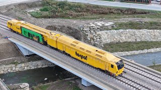 Prace Przy Budowie Linii Kolejowej Nr 104 Odcinek Klęczany 27.10.25 Ącz