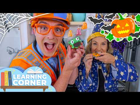 Making Spooky Halloween Treats!🎃 | Blippi | Learning Corner 📚 | Educational Videos For Kids