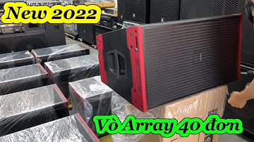 Vỏ Array 40 đơn 4 Chân New 2022 siêu chất giá siêu rẻ | Minh Triết Audio