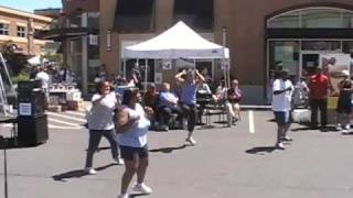Westwood Village Street Fair: 24-Hour Fitness demo