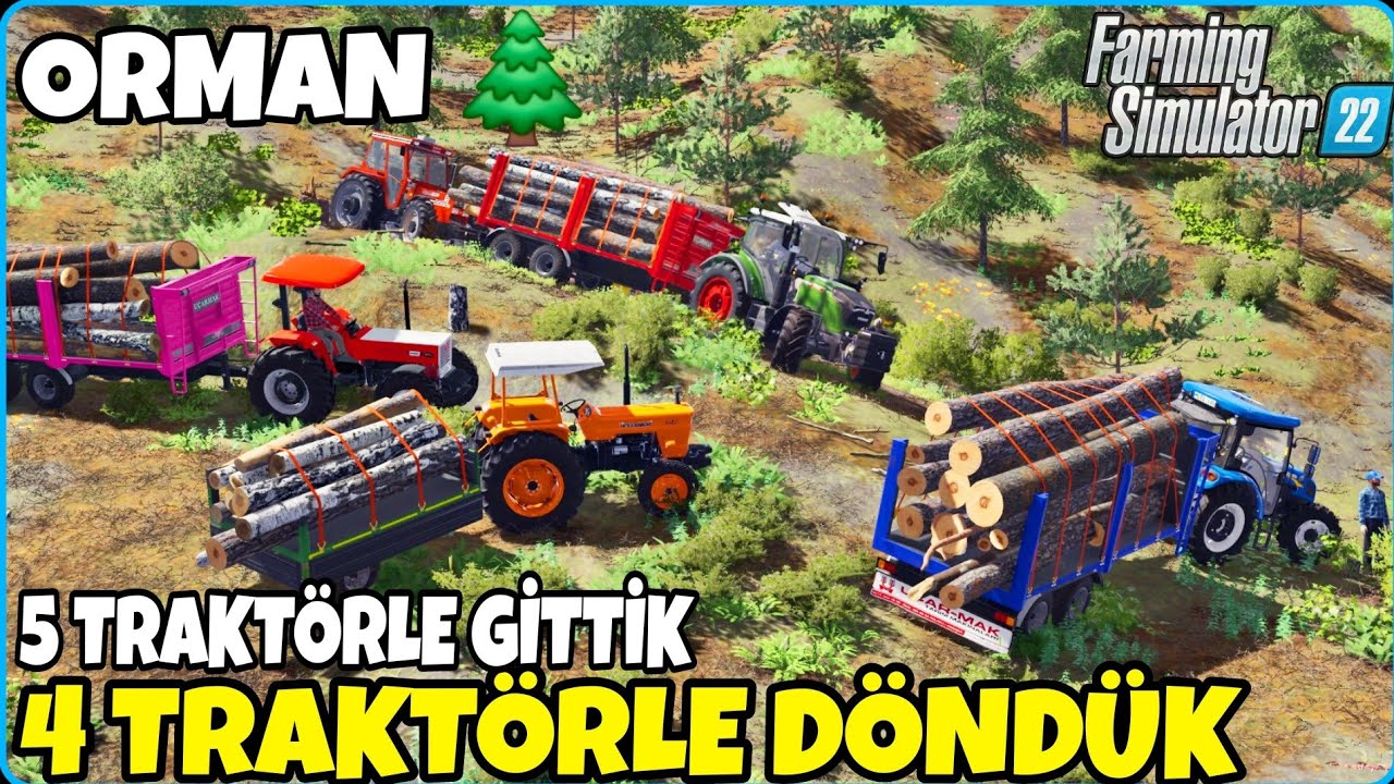 AYAKTA BİLE ZOR DURABİLDİĞİMİZ DİK ORMANDAN KÜTÜK TAŞIDIK & FS22'NİN EN İYİ ORMAN HARİTASI OLABİLİR