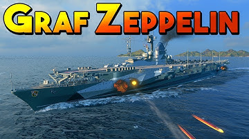 Graf Zeppelin: Secondary weapons test