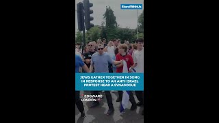 Jewish Community Stands Strong After Violent Protest at London Synagogue
