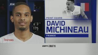 David Michineau 2016 NBA DRAFT Full highlights