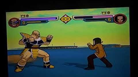 Dragon Ball Z Budokai 2 (Gamecube)-Nappa vs Android 17 V