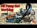 ▶️ Chainsaw oil pump problem || Chainsaw machine oil pump repair
