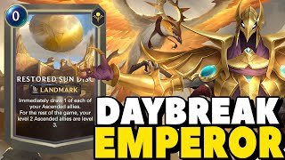 Finally Sun Disc is a Part of Daybreak Deck ! - Azir Renekton Nasus Deck - Legends of Runeterra