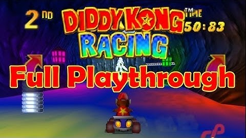 Diddy Kong Racing Full Playthrough Part 2: Snowflake Mountain