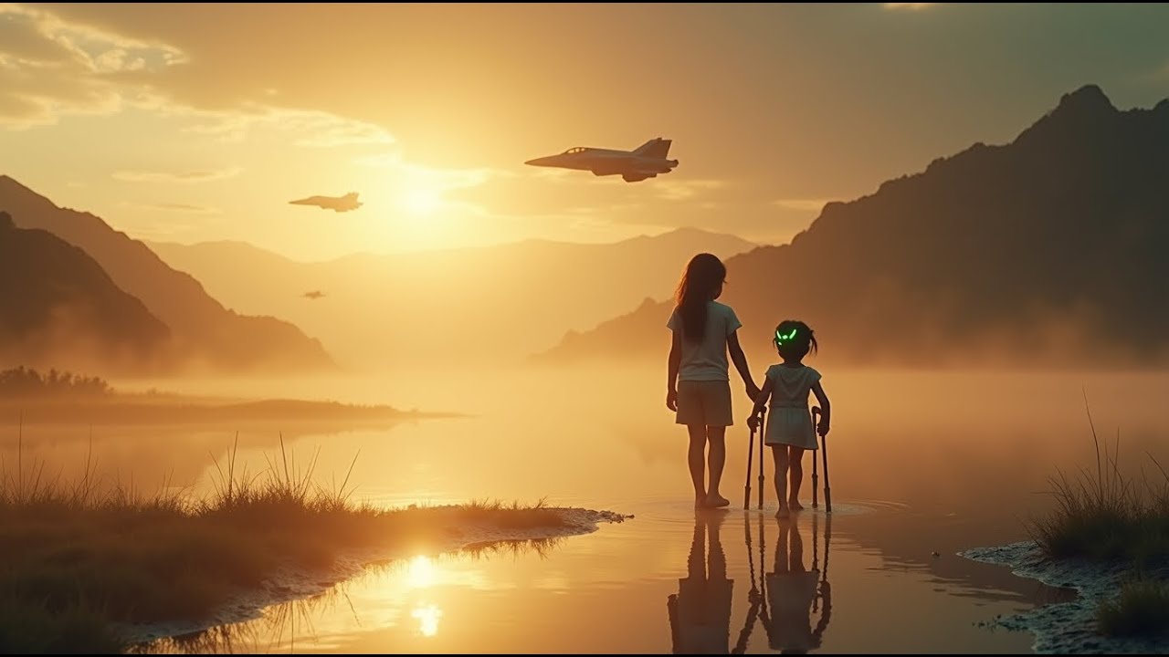 Human Orphan Helped a Crippled Alien Girl Cross the River—At Dawn, 50 Alien Fighters Arrived | HFY
