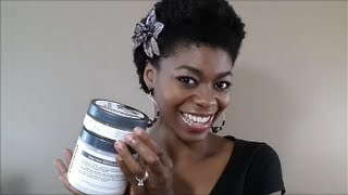 4C Natural Hair - Eden Body Works Cleansing Co Wash & Control Edge Glaze (Review + DEMO)