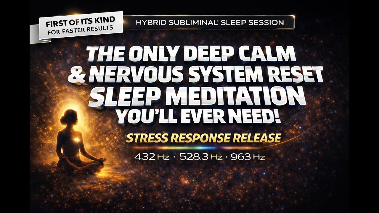 🌙 The ONLY Deep Calm & Nervous System Reset Sleep Meditation You’ll ...