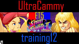 Super Street Fighter 2 Turbo - UltraCammy [Cammy] vs training12 [Ken] (Fightcade FT5)
