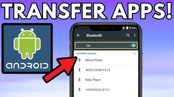 Transfer Apps from Android to Android via Bluetooth