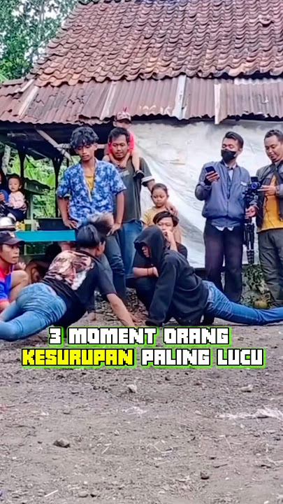 Inilah 3 Moment Orang Kesurupan Paling Lucu #memengakakkocak #videolucu #ngakak #shorts