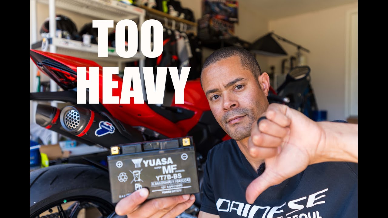 Upgrading to a Lithium Ion Battery in my 2025 Panigale V2