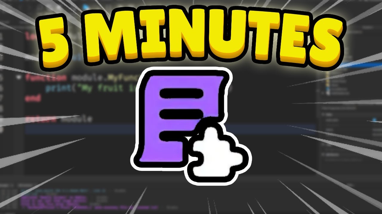 Learn Roblox Module Scripts in 5 MINUTES - YouTube