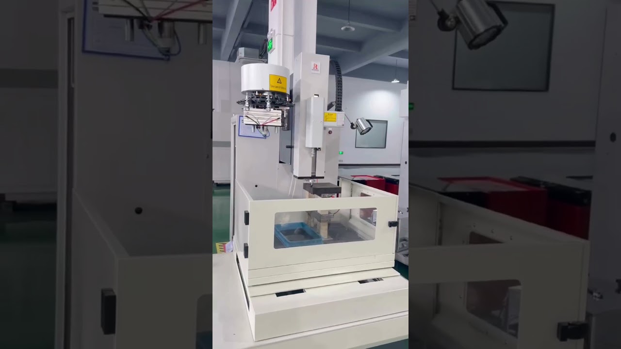 RichKeys Sinker EDM with Automatic Tool Changer — Full Demo