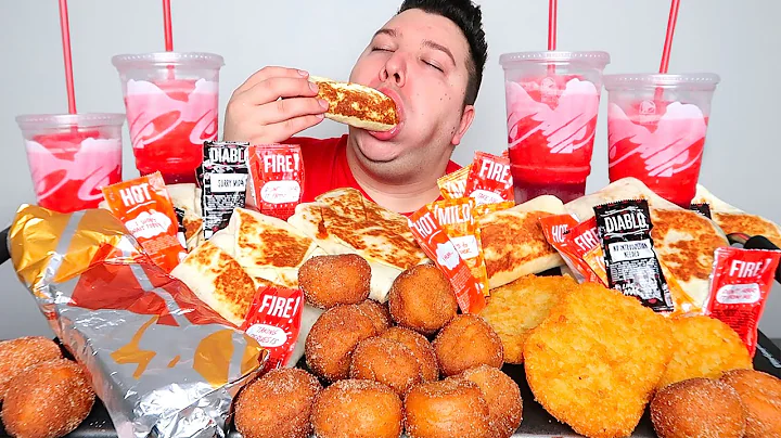 Why I've Been Losing Weight... Taco Bell Entire Menu • MUKBANG