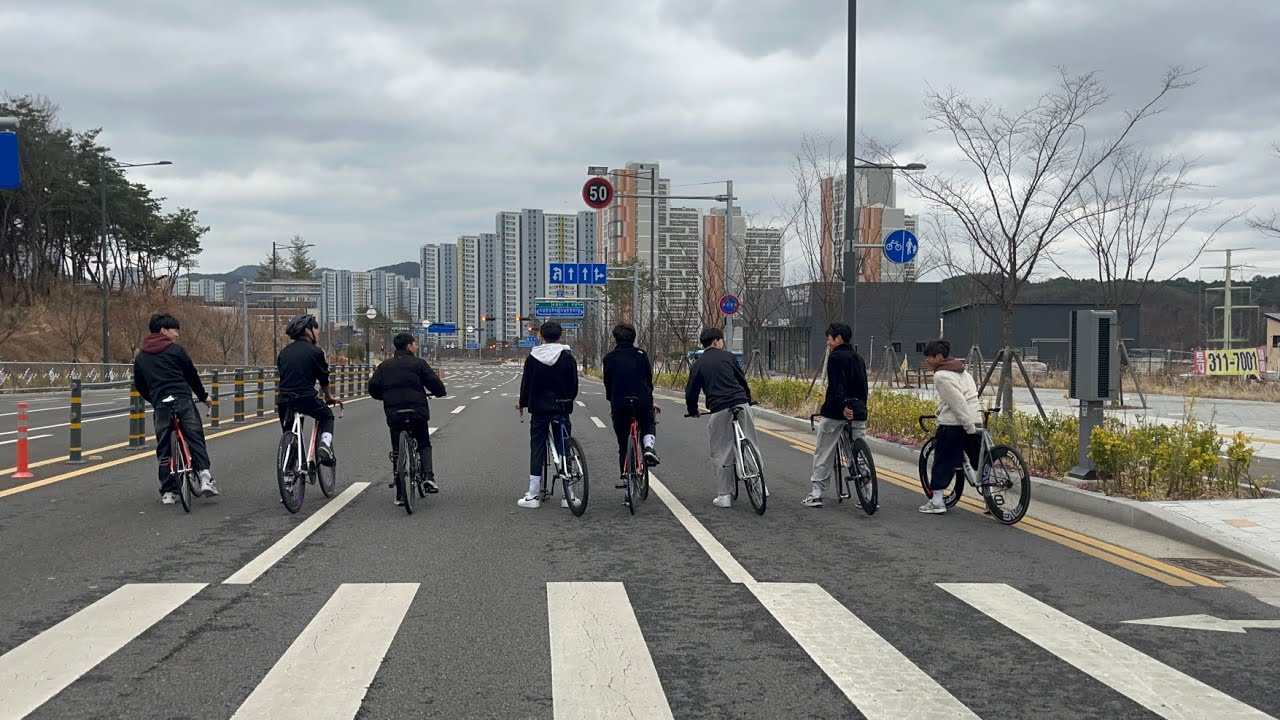 스트릿 라이딩#라이딩 #픽시 #픽시라이딩