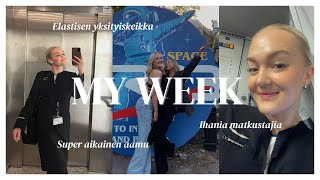 My week: Lentoemännän "normaali" työviikko