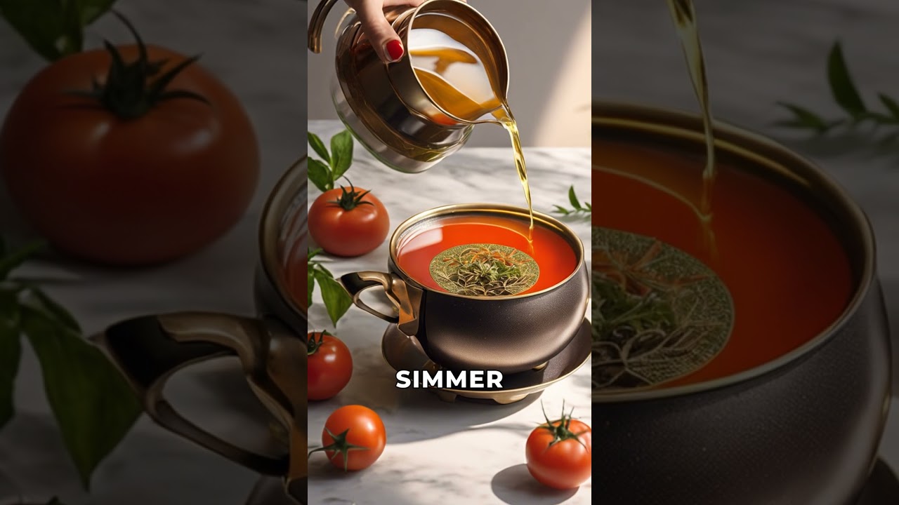 Jasmine Tea Flavored Tomato Soup: A Unique Culinary Experience