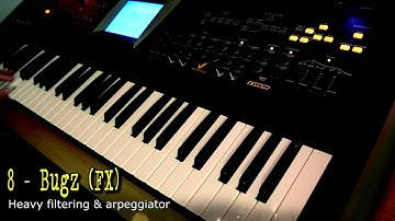 Roland V-Synth Sound Design Custom Presets Sounds Patches (pt 2) #roland #vsynth #rolandvsynth