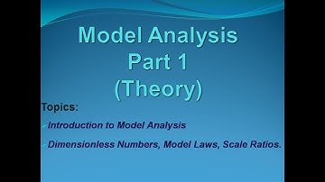 Model Analysis | Part 1 |  (Lecture 3)