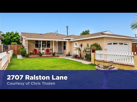 2707 Ralston Lane, Redondo Beach, CA home video tour