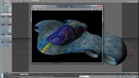 Sample video from "Inroduction to 3D in Photoshop"