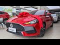 All new mg gt 2023  red color  exterior and interior